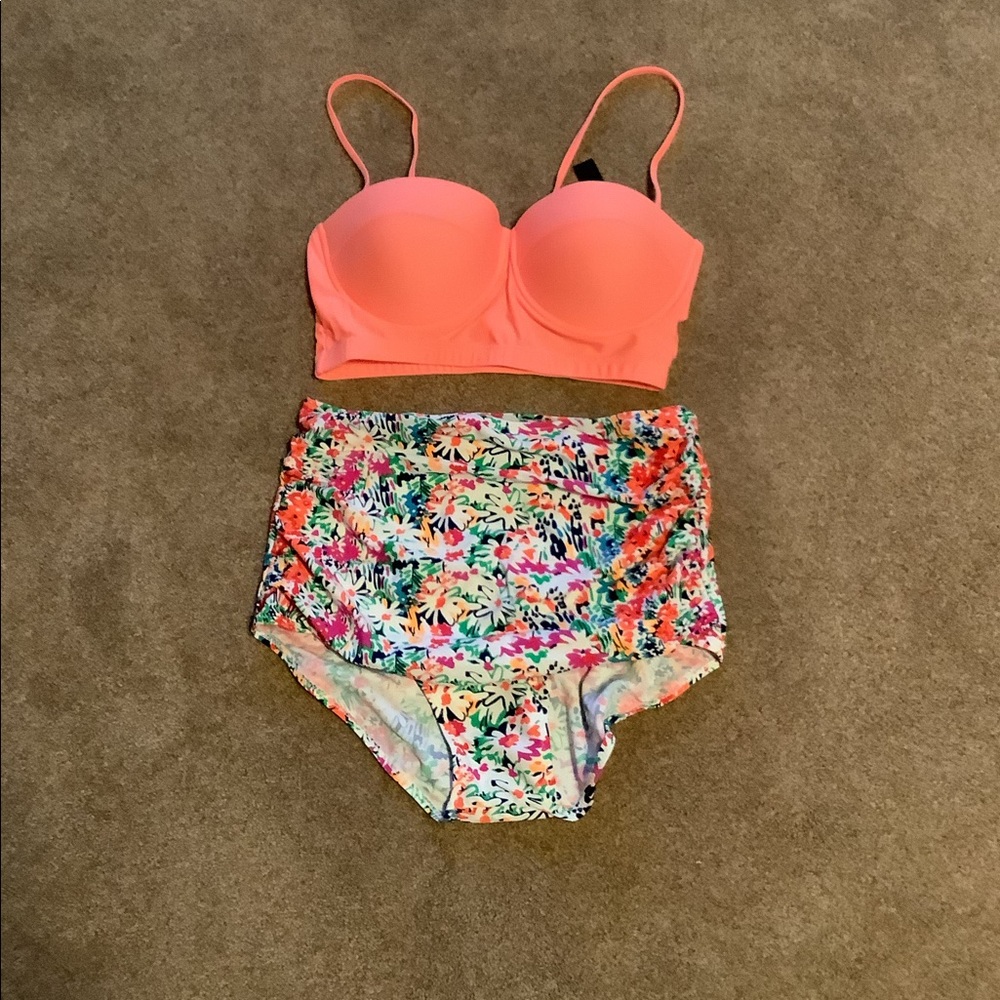 NWT retro fit bikini Size 2X